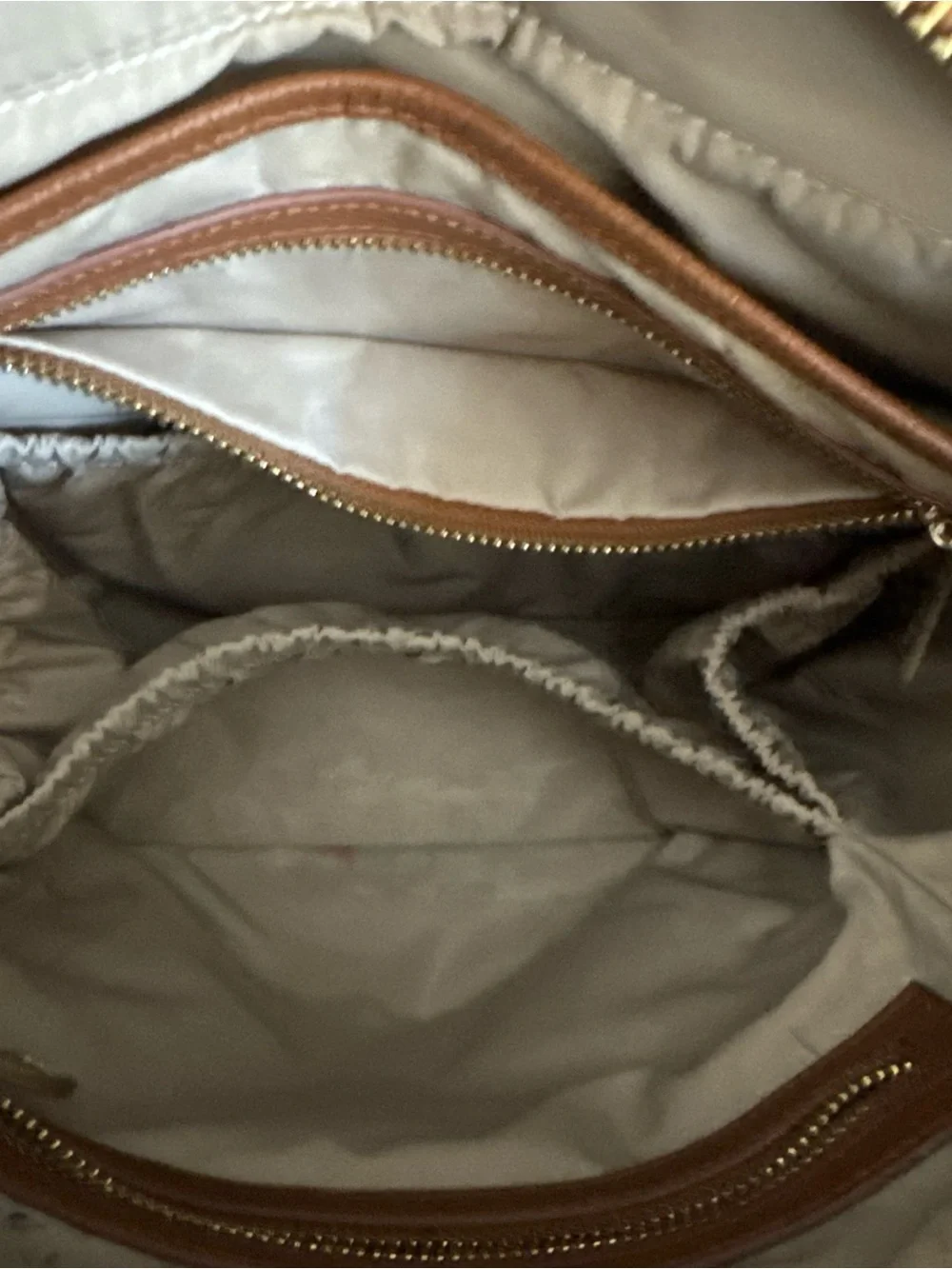 Mina Baie Los Angeles Full Vegan Kinney Sand Backpack Diaper Bag Shoulder Strap